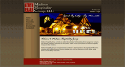 Desktop Screenshot of madisonhospitalitygroup.com
